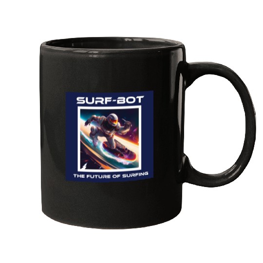 Robot Silver Surfer Mugs