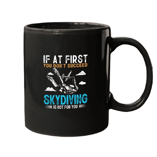 Skydiving, Skydiver , Sky diver Mugs