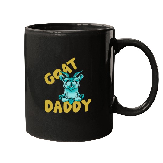 Goat Daddy Owner Pet Lover Animal Mugs