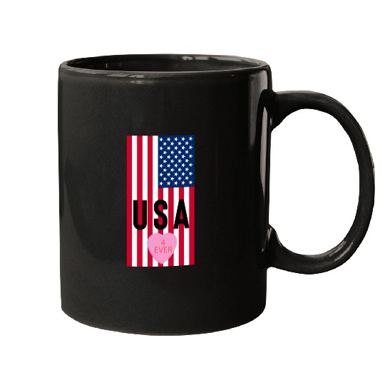 USA Stars and Stripes Mugs