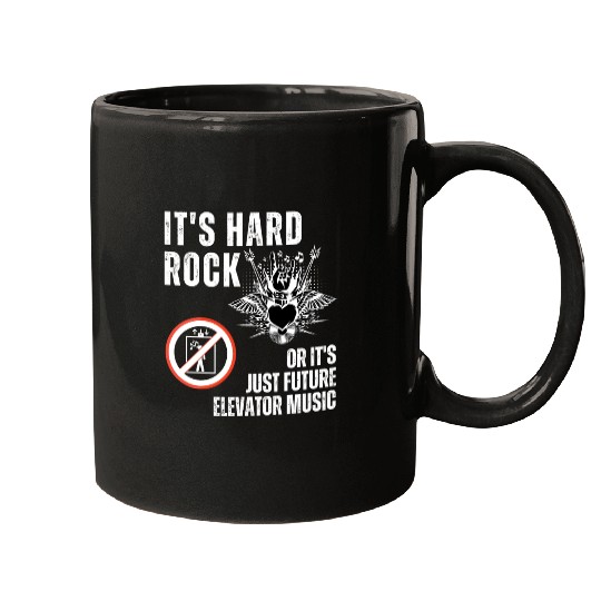 Hard Rock or Future Elevator Music Mugs