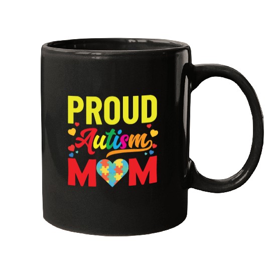 Proud Autism Mom Mugs