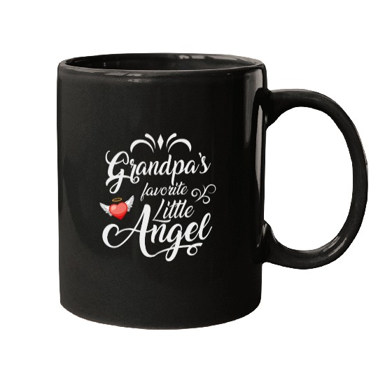 Grandpa's Favorite Little Angel Mugs