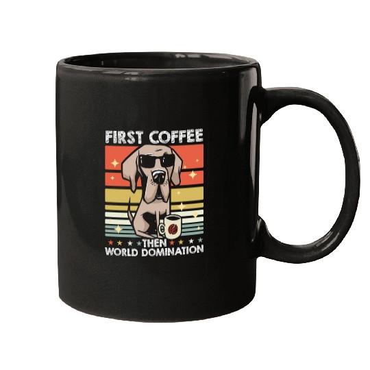 Great Dane Dog Coffee Sunglasses Mugs