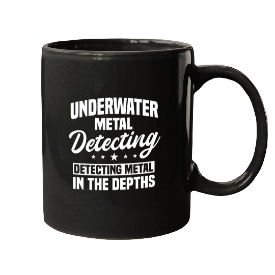 Underwater Metal Detecting Design Mugs