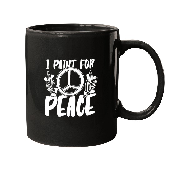Painter Painting Peace Mugs