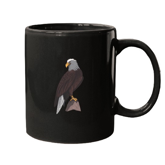 Eagle flying perching Mugs