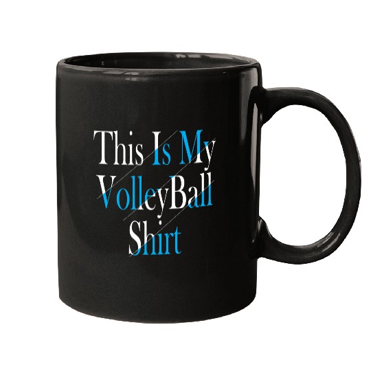 This Is My Volleyball Mugs