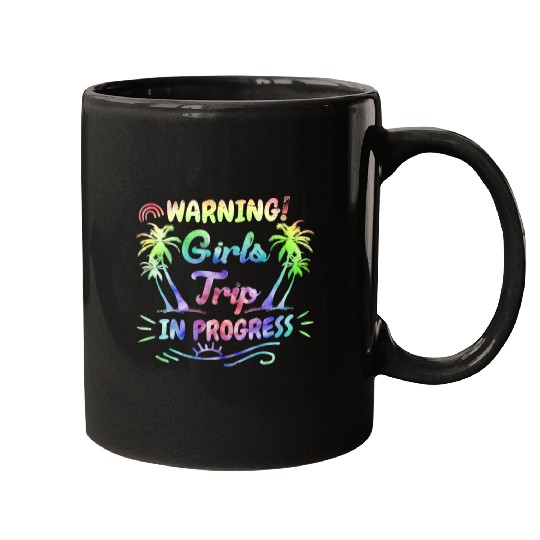 Attention girls trip in progress Spring Break Mugs
