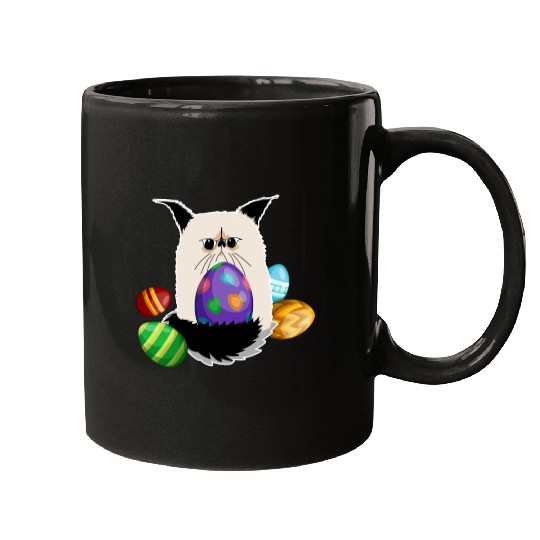 Grumpy Cat Easter Bunny Nope Spring Holiday Mugs