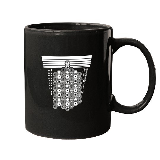 Cyber modern Mugs