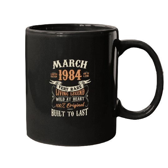 March 1984 Birthday Surprise Mugs