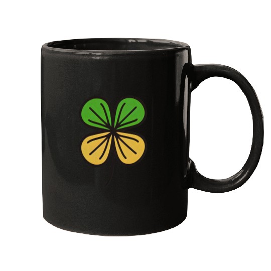 Patrick s day four leaf clover png Mugs