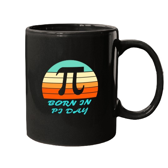 Cool Born On PI Day Mugs