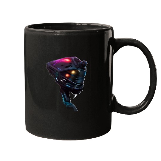 sci-fi robot Mugs