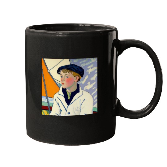 The Voyage Continues Sailor Boy Matisse Mugs