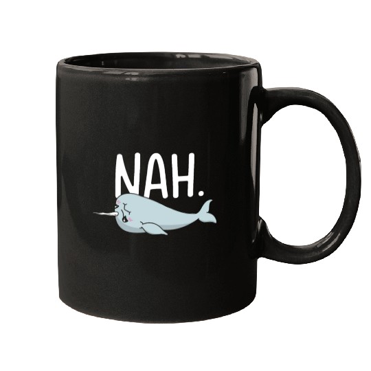 Procrastinating Narwhal Lover Aquatic Animals Mugs