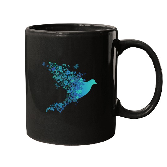 Blue Bird Mugs