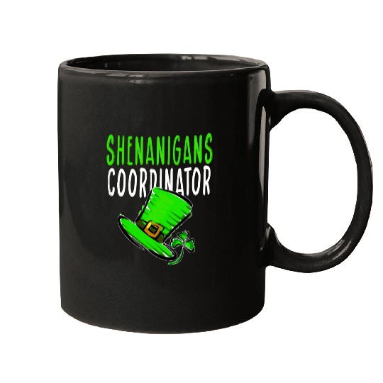 Shenanigans Coordinator Gnomes Green Proud Mugs