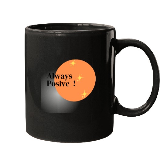 positive attitude Mugs