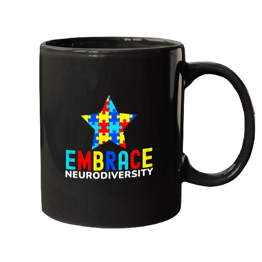 Embrace Neurodiversity Mugs