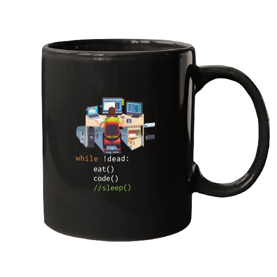 Computer Science Python Programmer Eat Code Sleep Mugs