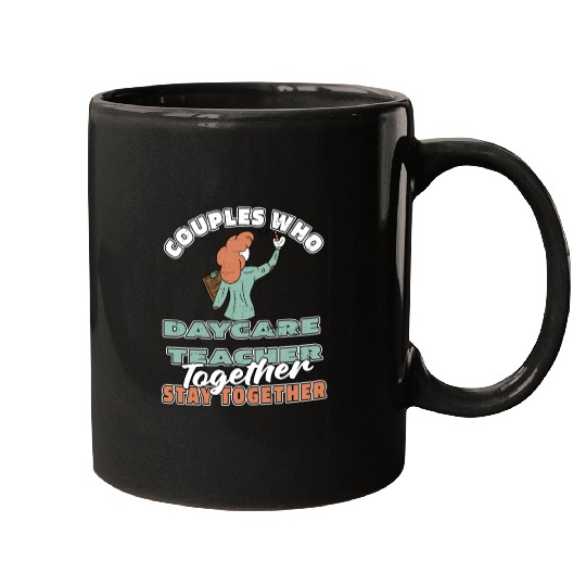 Daycare Teacher Couple Mugs
