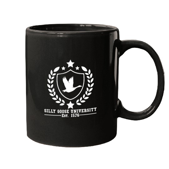 Silly Goose University Established 1576 Goose Mugs