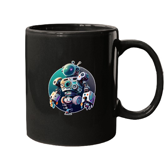 Robot 02 Mugs