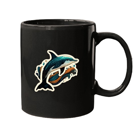 Dolphin Mugs