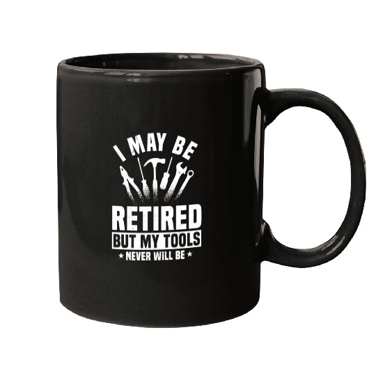 Great Retired Handyman Tools Lover Mugs