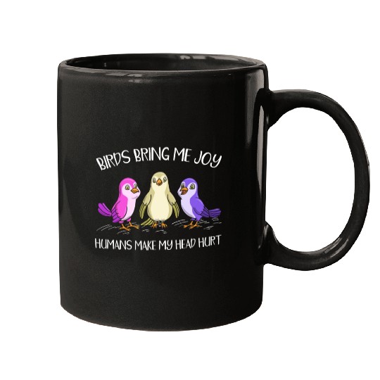 Bird Owner Bird Lover Ornithology Birdwatching Mugs