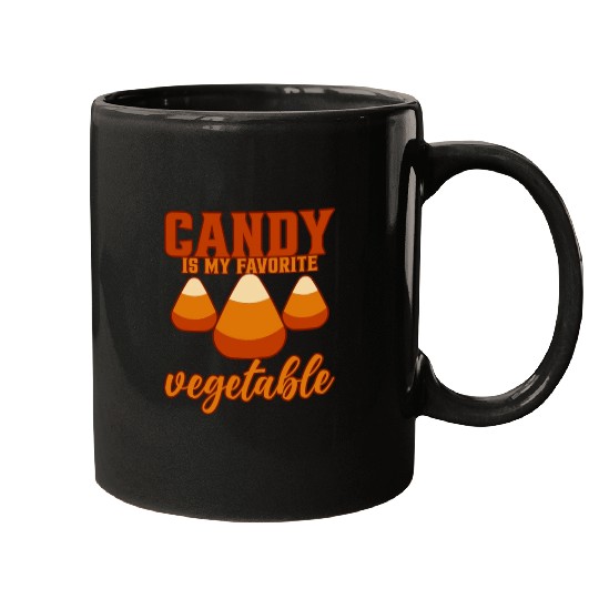 Candy Is My Favorite Vegetable 4 Mugs