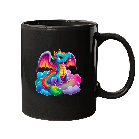 Dragon Sublimation Clipart Mugs