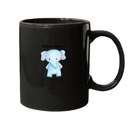 Did you know ... elephant Mugs
