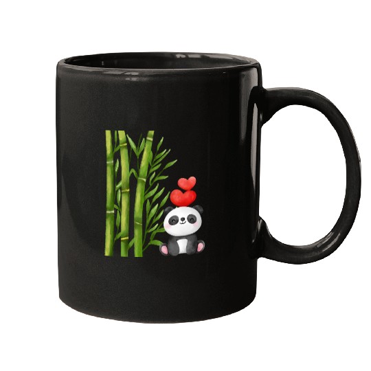 Bamboo Panda Mugs