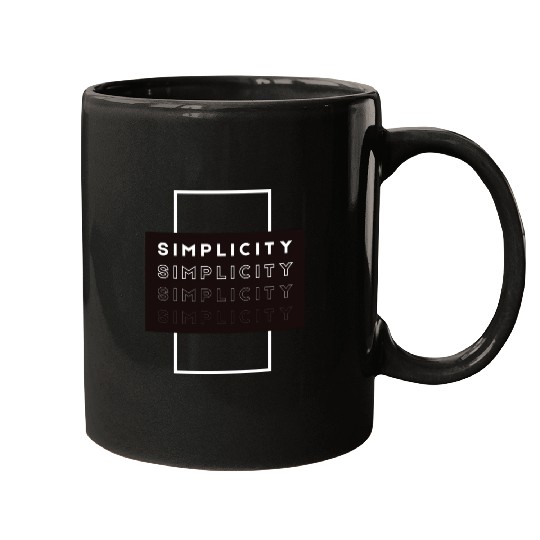 Simplicity Mugs