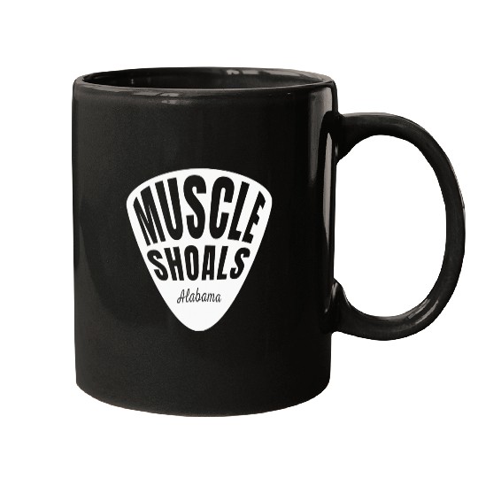 Muscle Shoals Albm Guitar Pick Music Recording Mugs