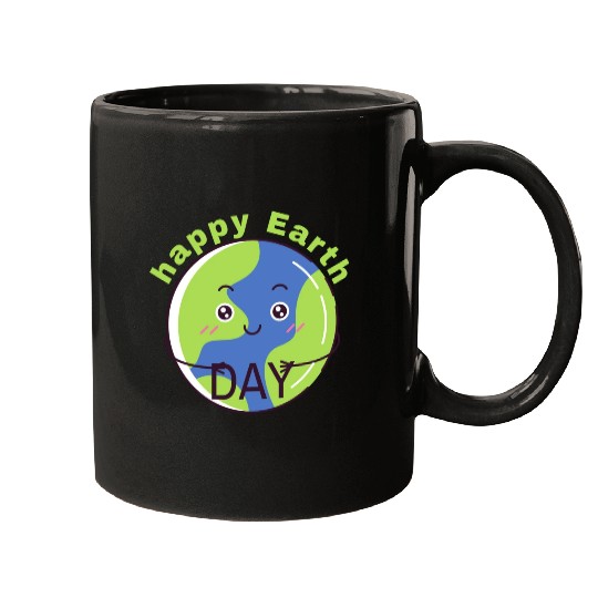 Happy Earth Day Mugs