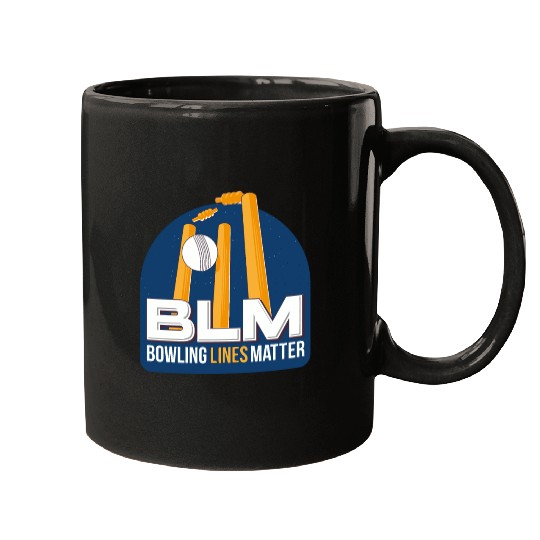 BLM Bowling Lines Matter Mugs