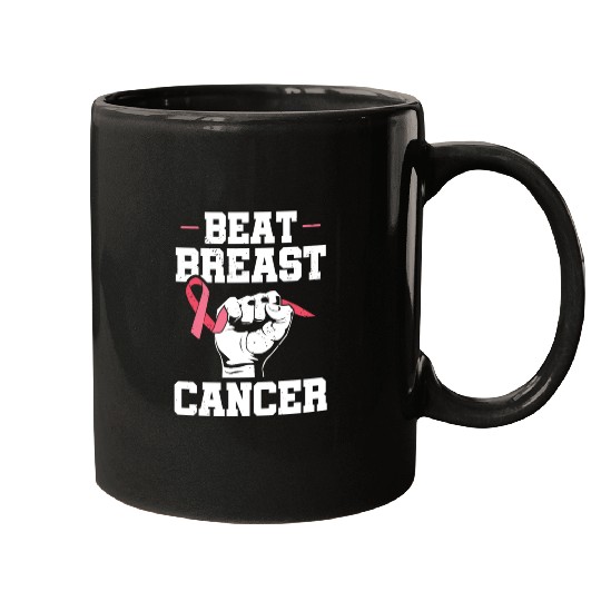 Beat Breast Cancer Advocacy Breast Cancer Mugs
