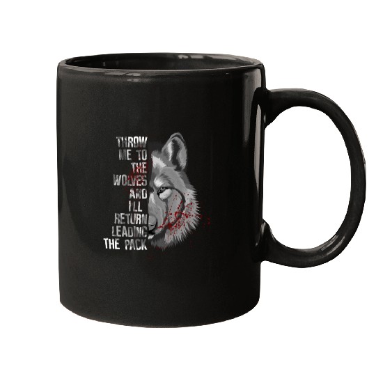 Motivation wolf pack Mugs