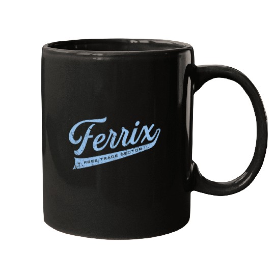 Ferrix green Mugs