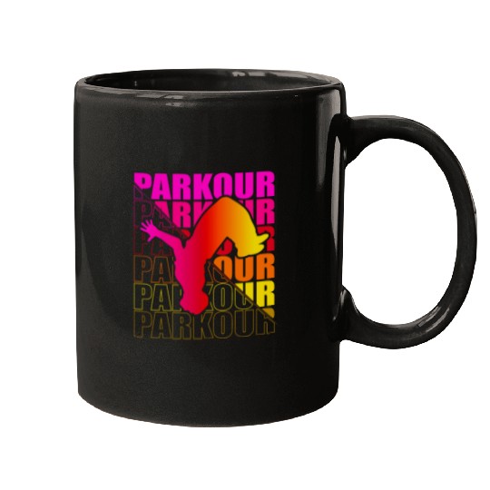 Parkour, Freerunning, Street Workout Acrobatic Mugs