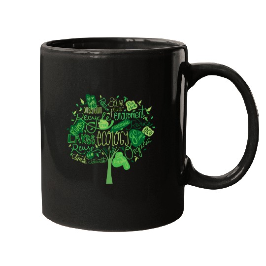 Earth Tree Pro Environment Nature Mugs