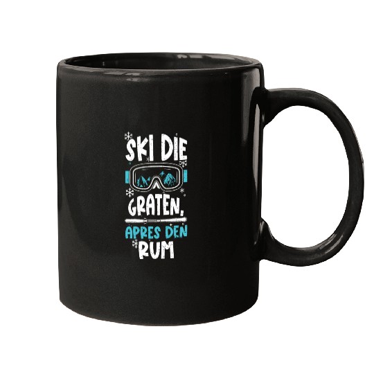 Ski the ridges, Apres the rum Mugs