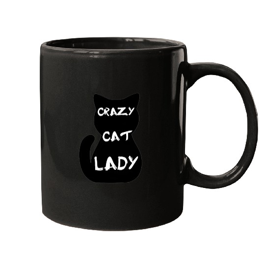 Crazy cat lady Mugs