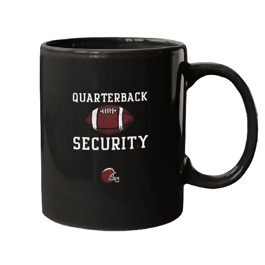 Quarterback Security - Football Mugs
