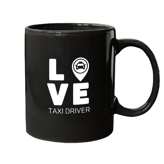 Love Taxi Driver Mugs