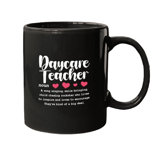 Daycare Teacher Definition Mugs